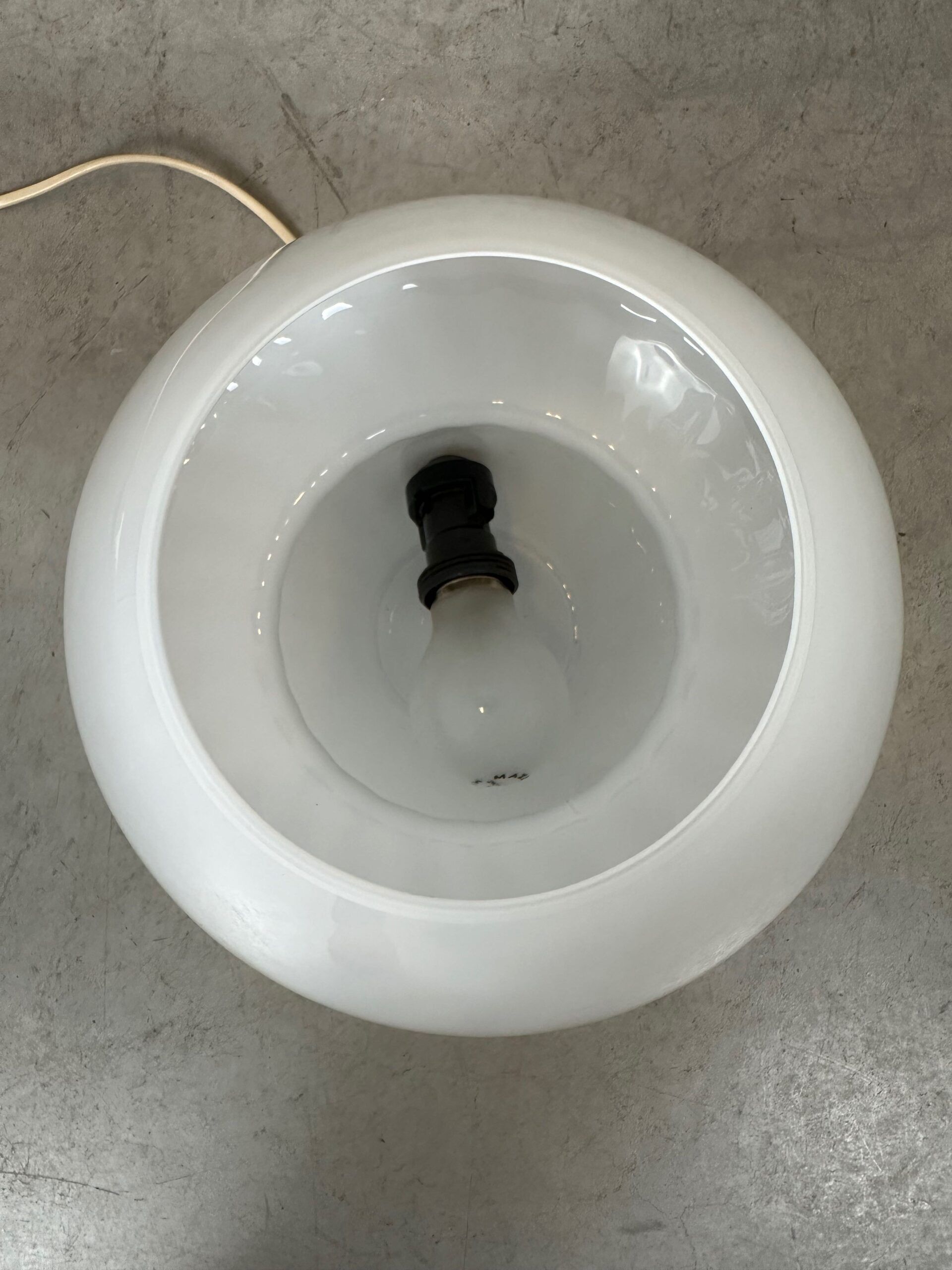 Lampe champignon vintage 'swirl'