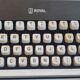 Portable royal typewriter, 1970