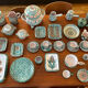 Ceramic service set signed by Robert Picault