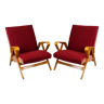 Mid-Century Armchairs from Tatra, 1960s, Set of 2