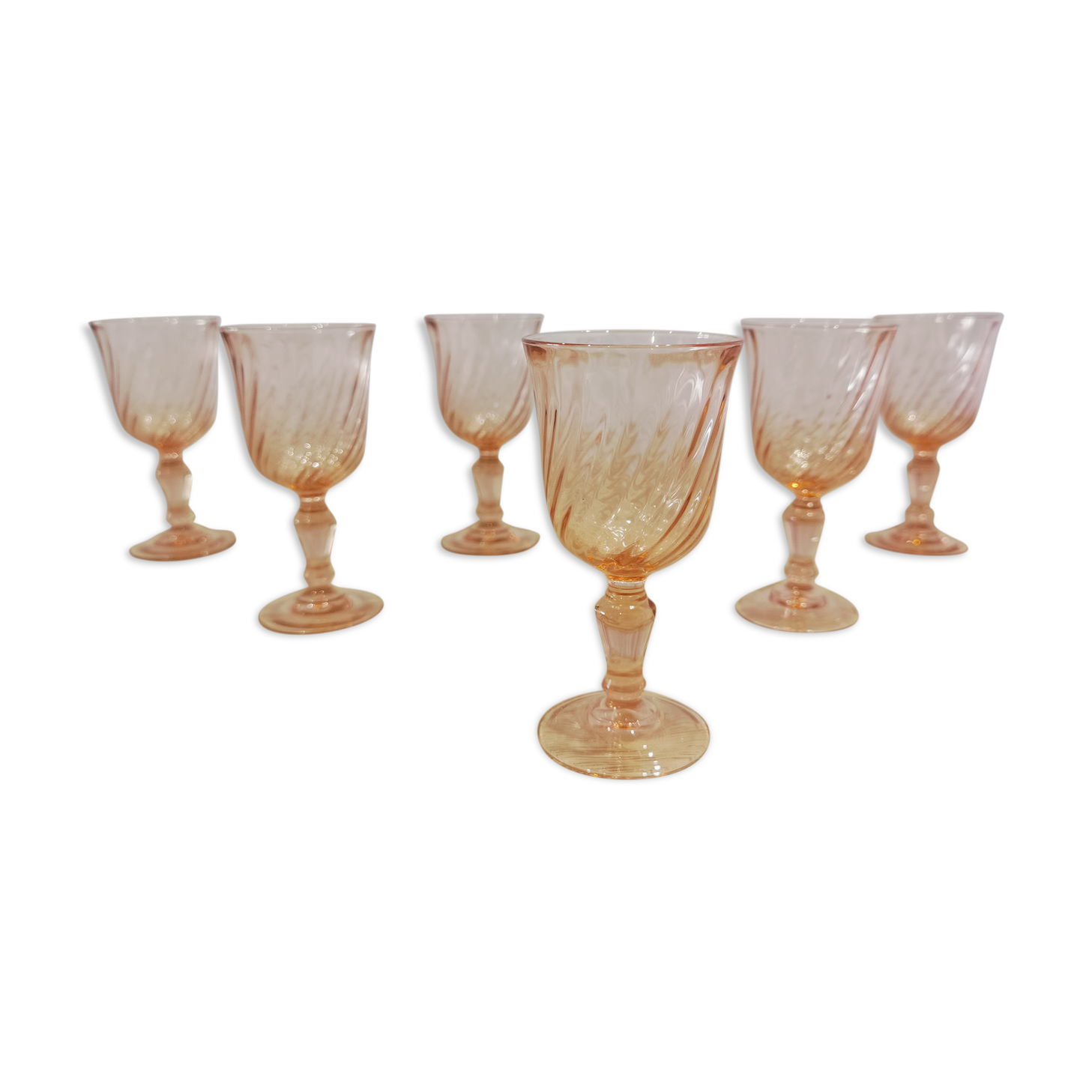 6 glasses wine/aperitif Rosaline Arcoroc Luminarc