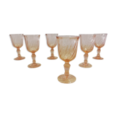 6 glasses wine/aperitif Rosaline Arcoroc Luminarc