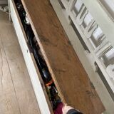 Banc en bois peint d'Angleterre