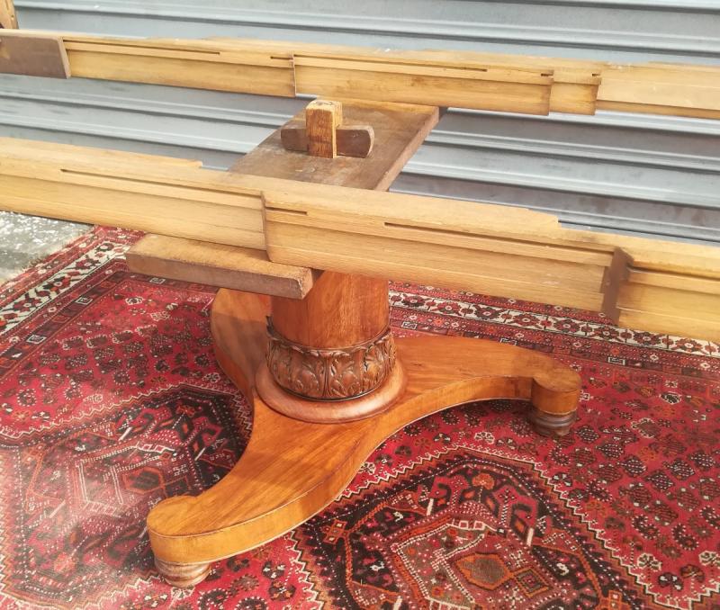 18th century mahogany restoration