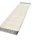 2x8 Cream Beige Turkish Runner Rug, 68x249Cm