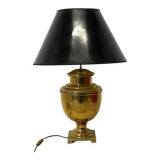 Vintage 70's golden metal lamp