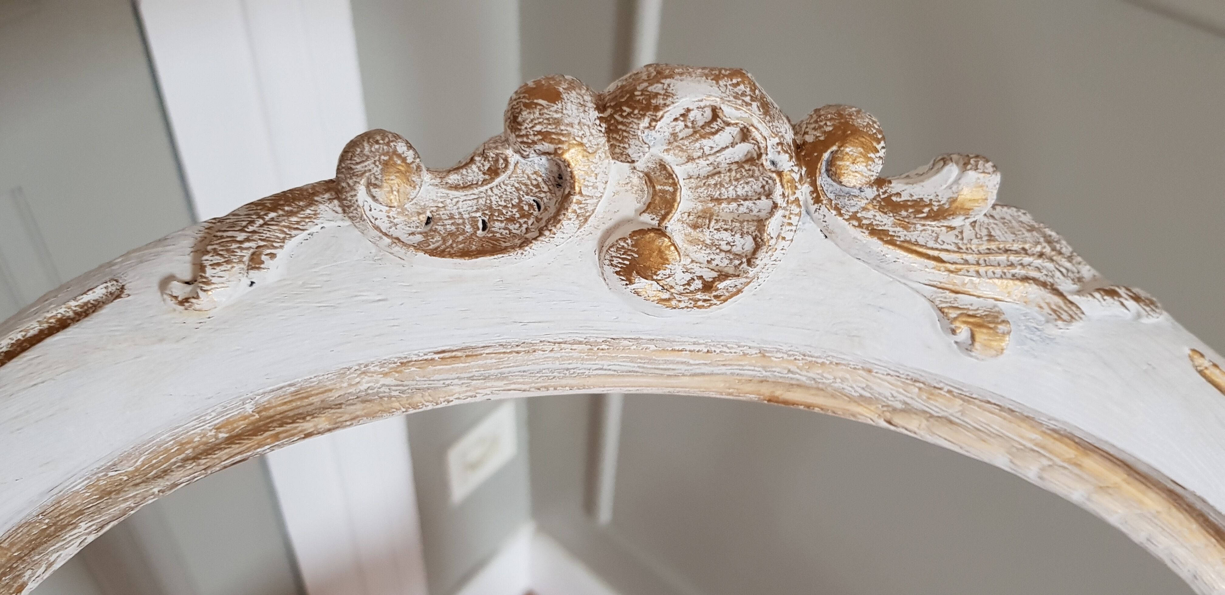 Louis XV style canne chair