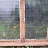 Window L107xH174 industrial curved metal glass roof frame reinforced glass