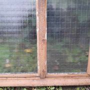 Window L107xH174 industrial curved metal glass roof frame reinforced glass
