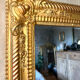 Miroir ancien doré époque début XIXème