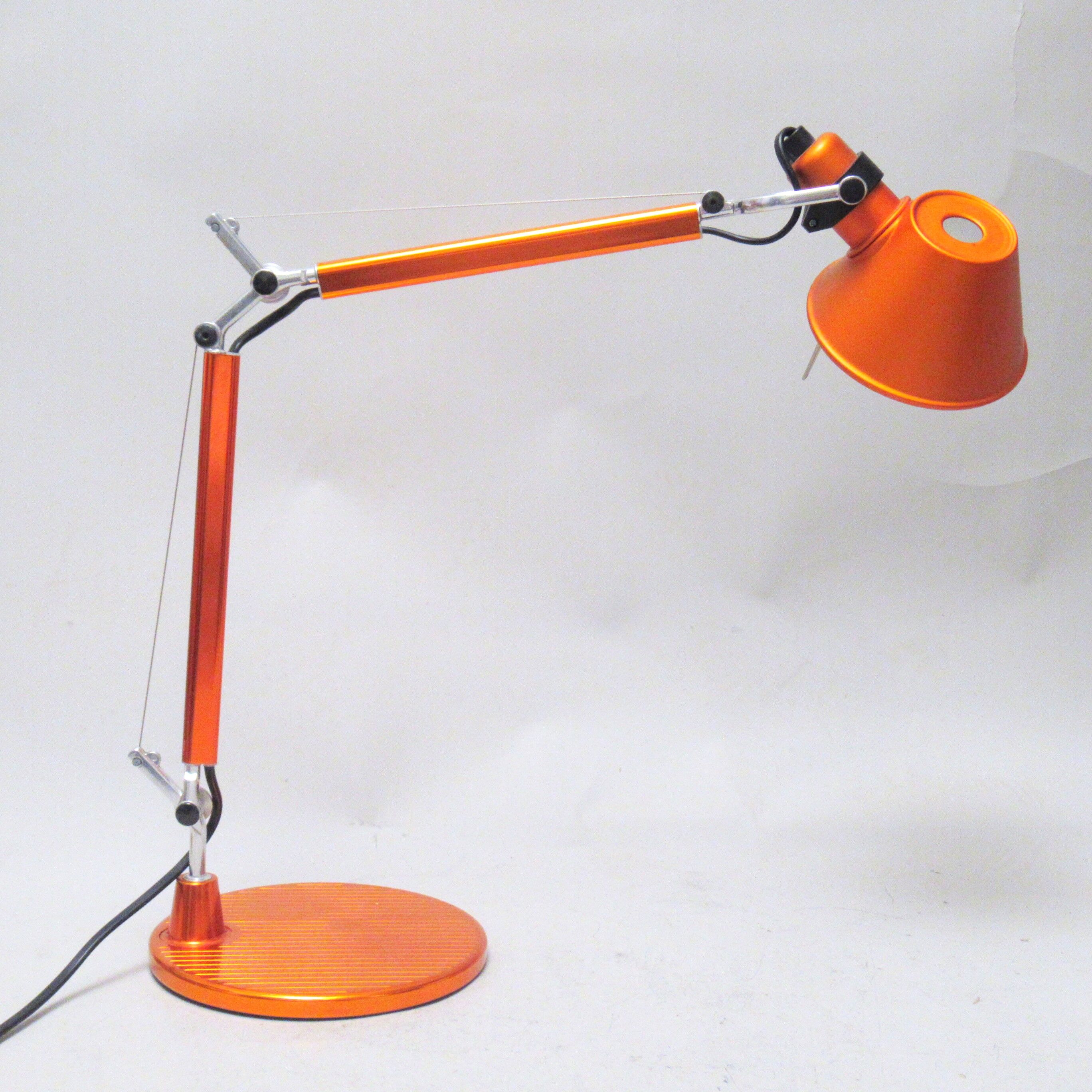 Lamp Tolomeo micro orange Michele by Lucchi Artemide