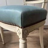 4 chaises style Louis XVI