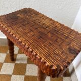 60s Brutalist Style Stool