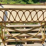 Rattan desk