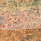 Tapestry depicting birds in the park of a castle
