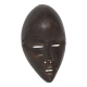Dan Mask - Black Patina Wood - Ivory Coast, Jean Redor Collection