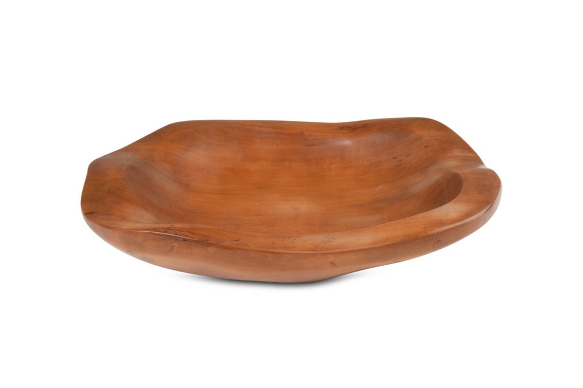 Alexandre Noll. Organically shaped sculpted bowl. 1940s/50s