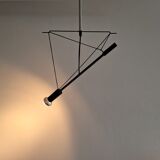 Grey and black 'Spot Torch ST' by Herman Hermsen for Designum, The Netherlands 1982