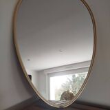 Free-form rearview mirror, 1960s