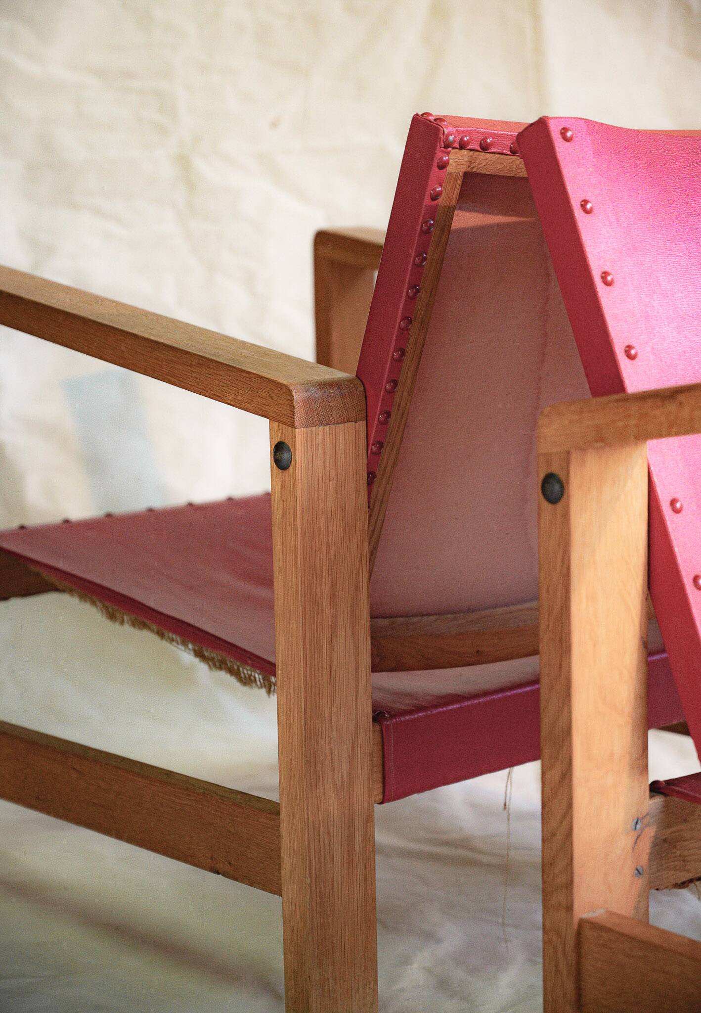 "Safari" armchair pair