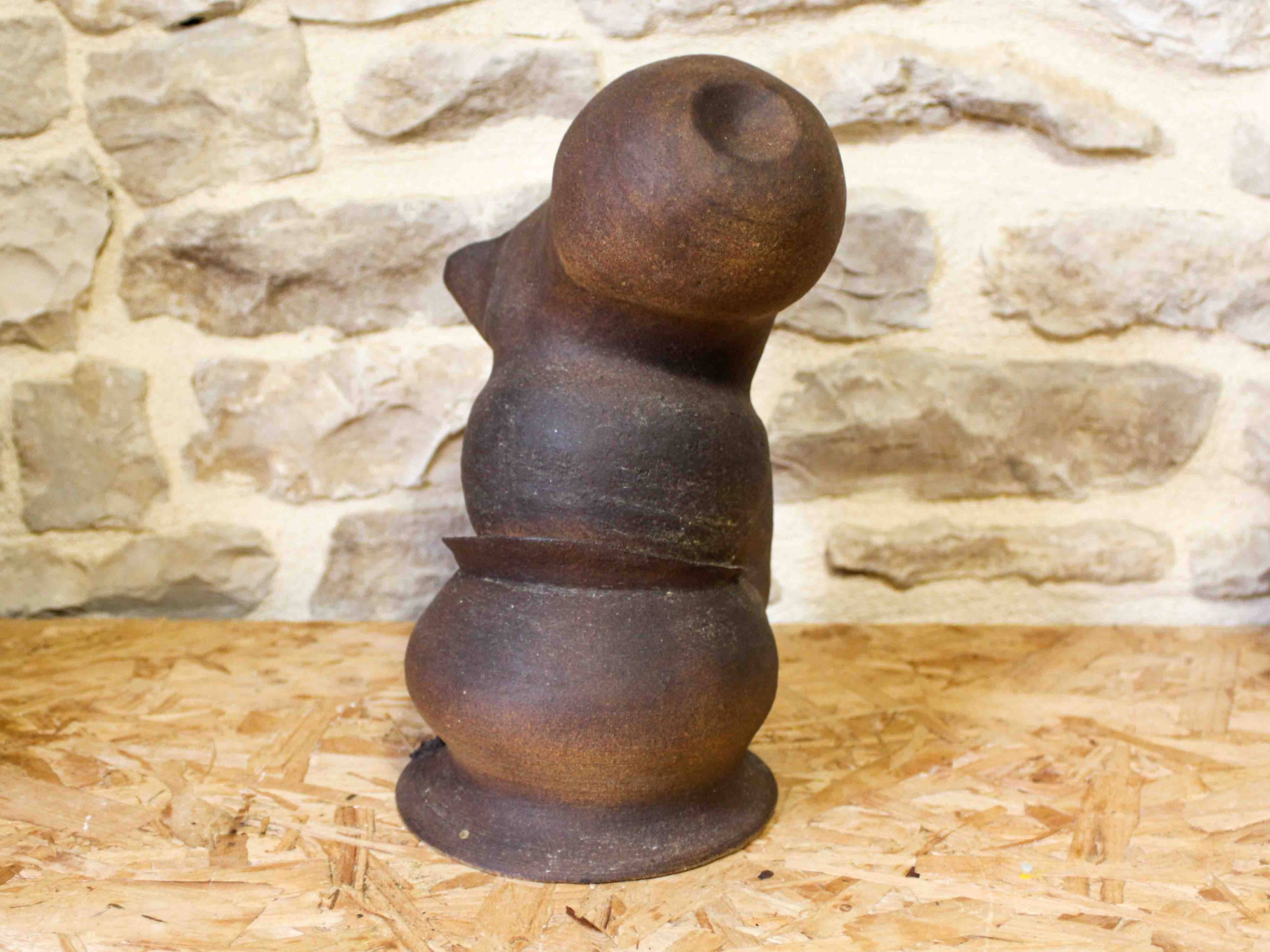 Contemporary sculpture in sandstone