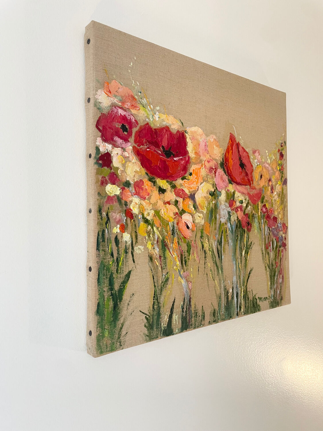 Poppies Painting | Le Mansec