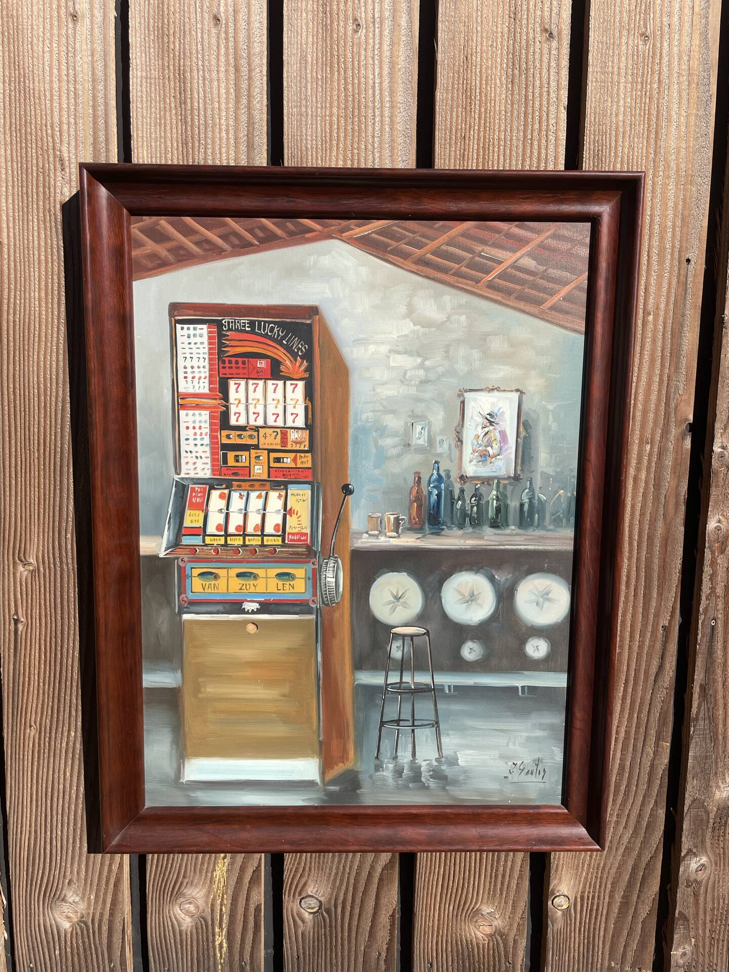bar chart/slot machine