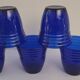 5 Egyptian water glasses