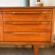 Vintage Scandinavian teak sideboard