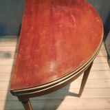 Eighteenth-century "half-moon" table