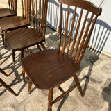 Set of 7 Baumann Tacoma bistro chairs