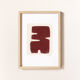 Painting on paper • Terracotta M759A • signed eawy