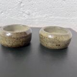 Pyrité stoneware dinner service, La Borne, 1970s