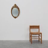 20th Century Baroque Louis XV-Style Metal Mirror, France