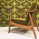 Scandinavian armchair from the 1960s