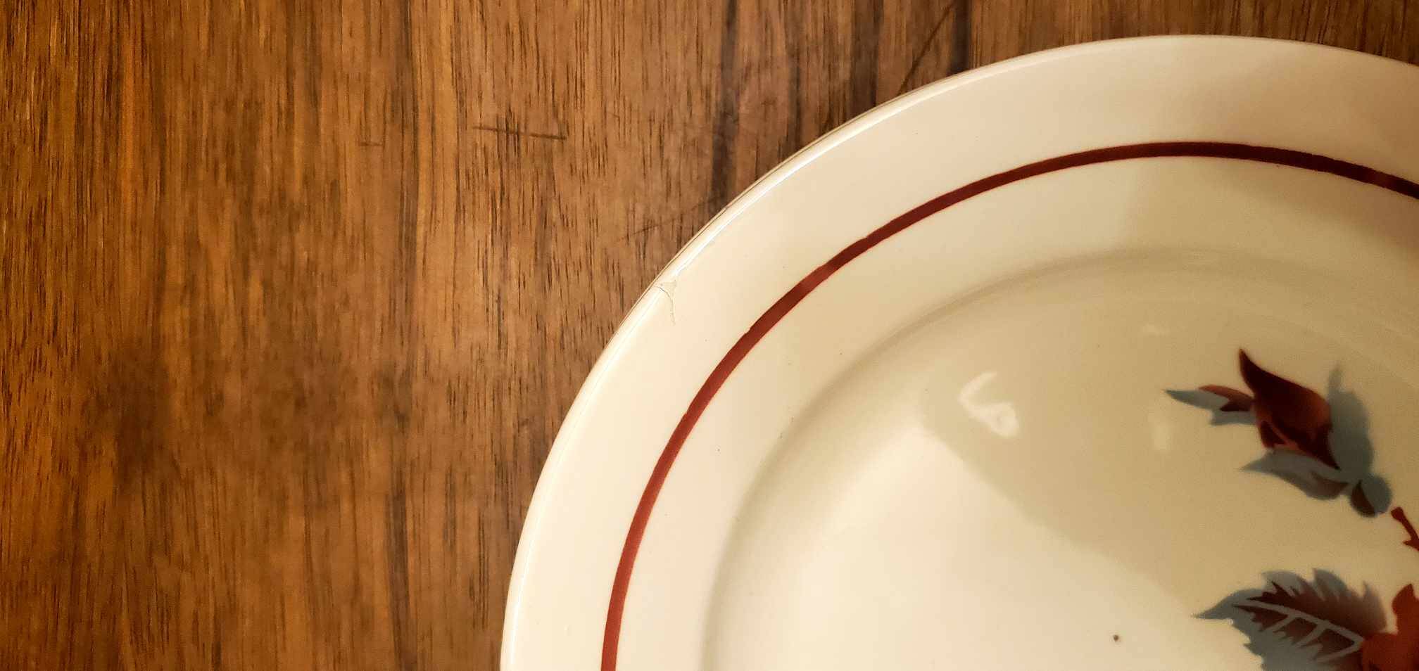 Set of 6 Hamage & Moulin des Loups plates