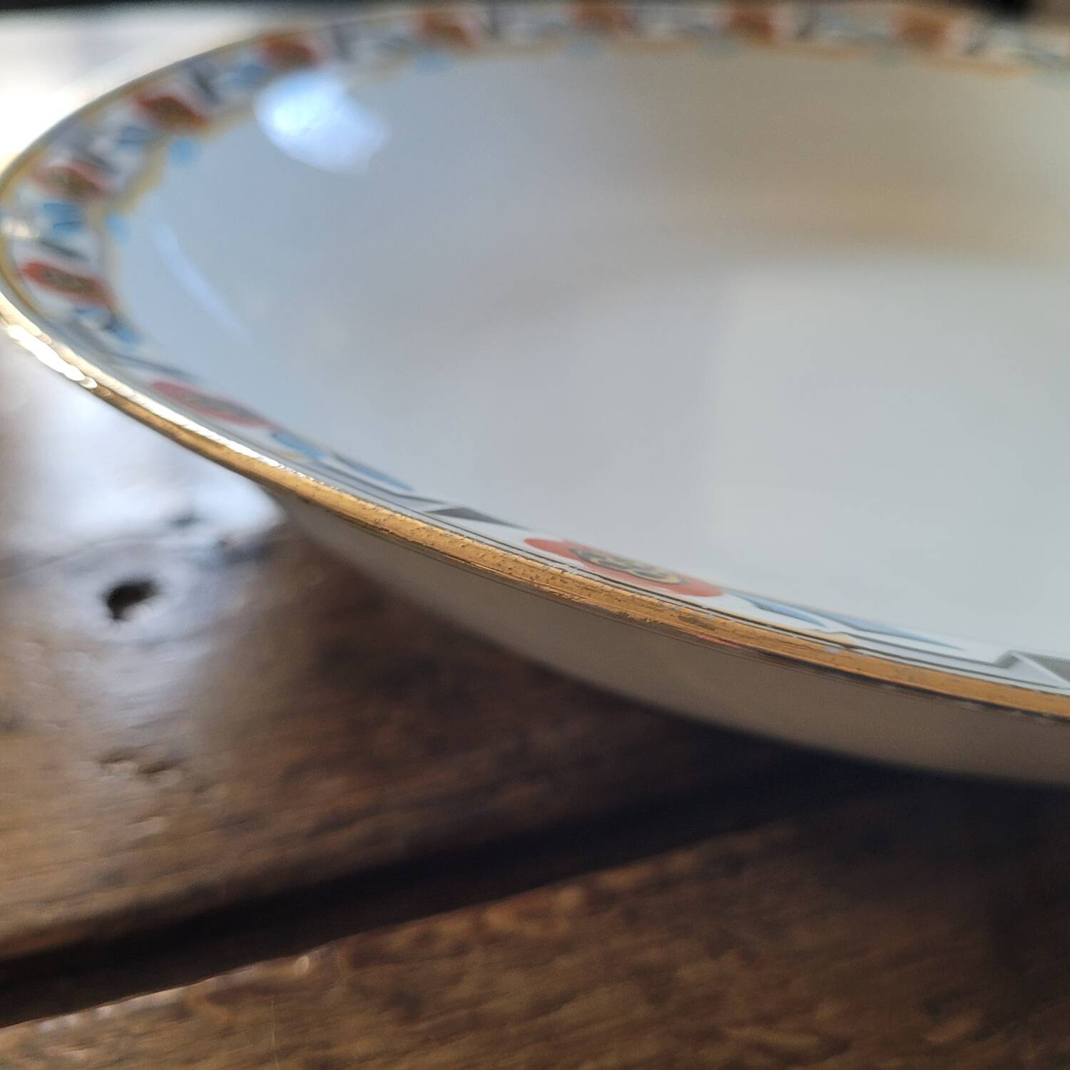 Shallow plate Art Deco MLV France 1930s