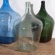 Antique glass cups (c.1920). 3-piece set #4