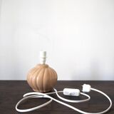 Swirl ceramic round lamp base