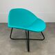 Fauteuil de Niels Gammelgaard modèle Lips pour Ikea bleu, vert