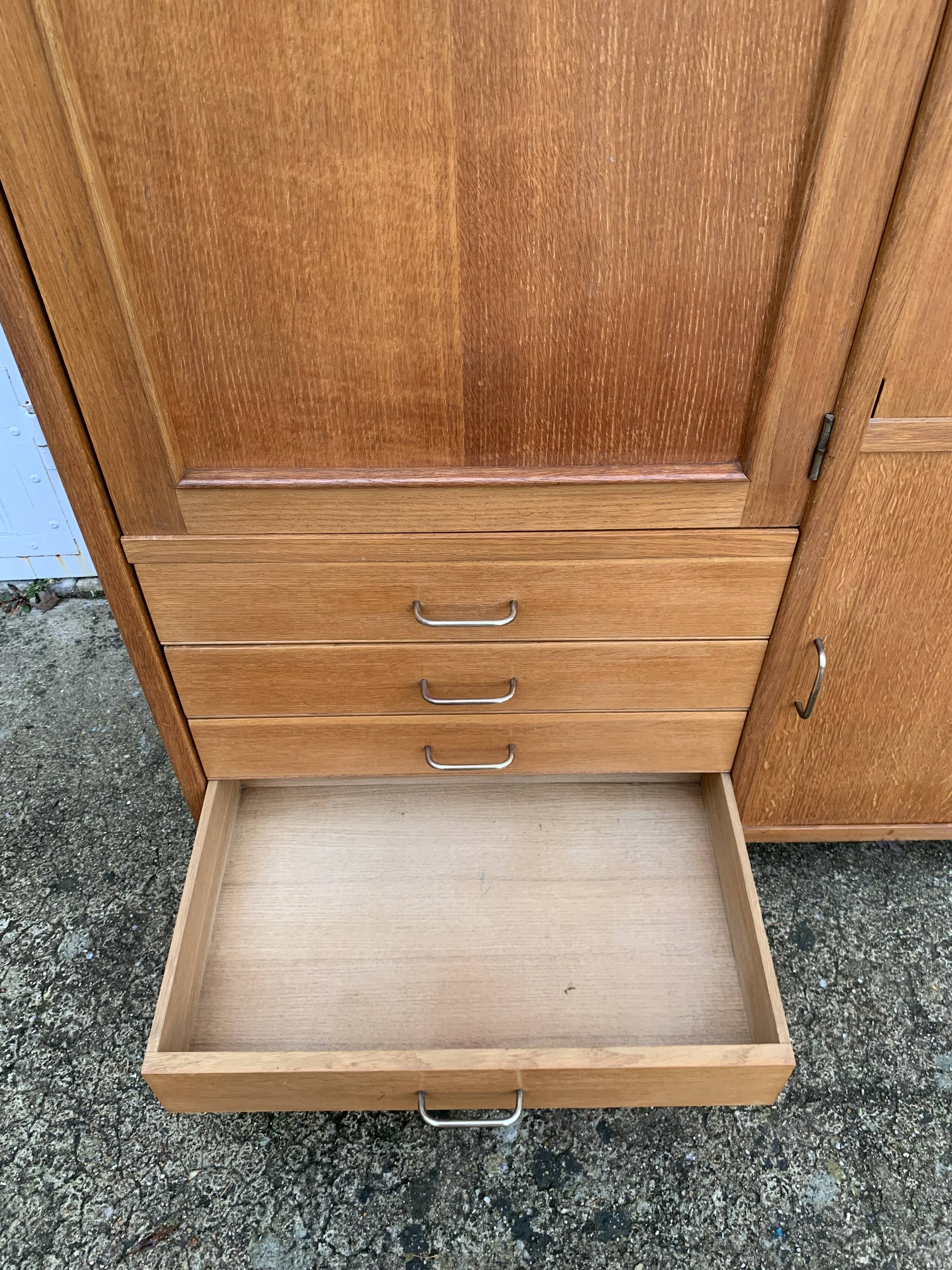 Armoire secrétaire vintage 1950
