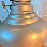 Lampe à pétrole étain Louis Houzeaux