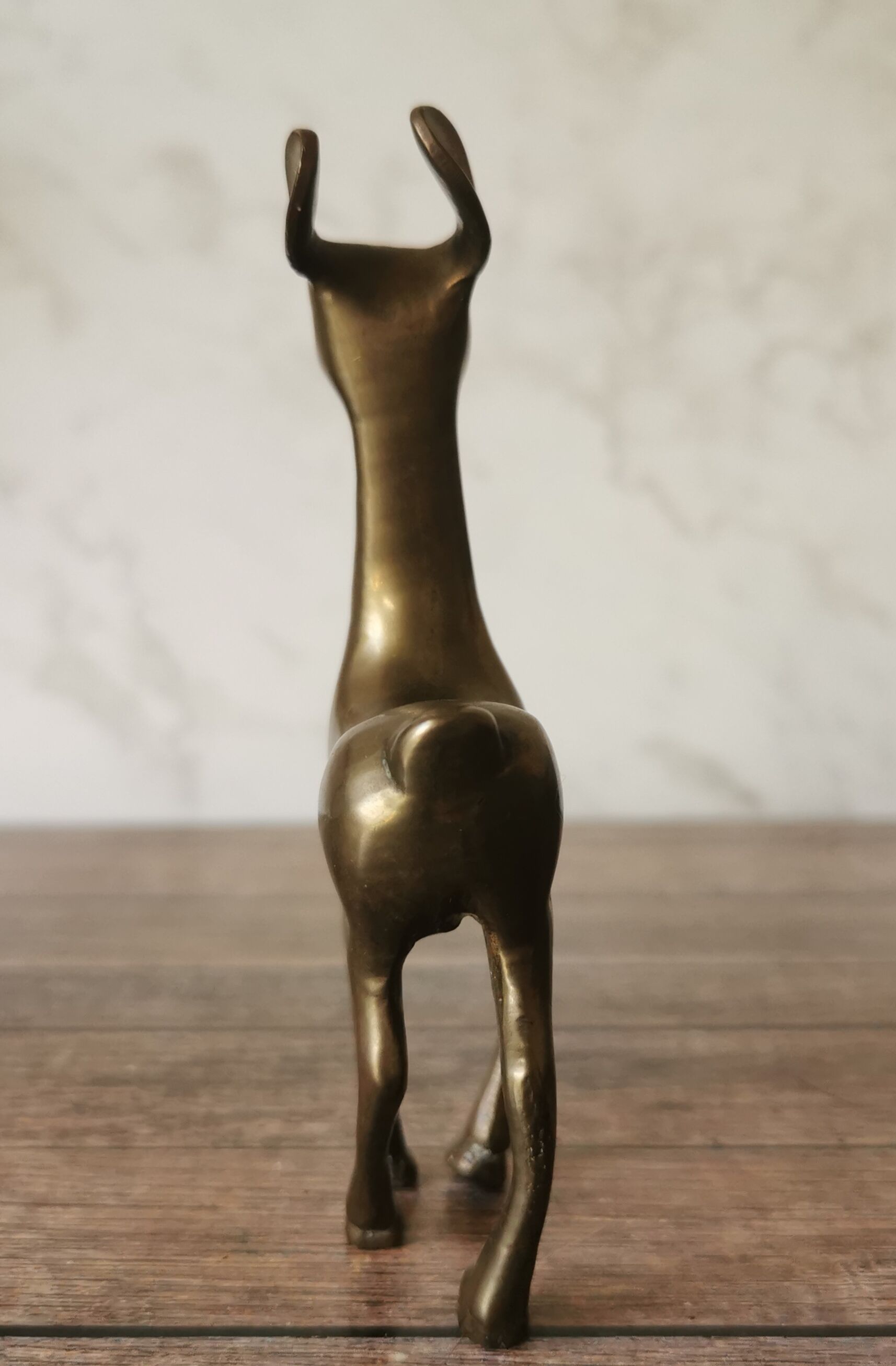Brass fawn