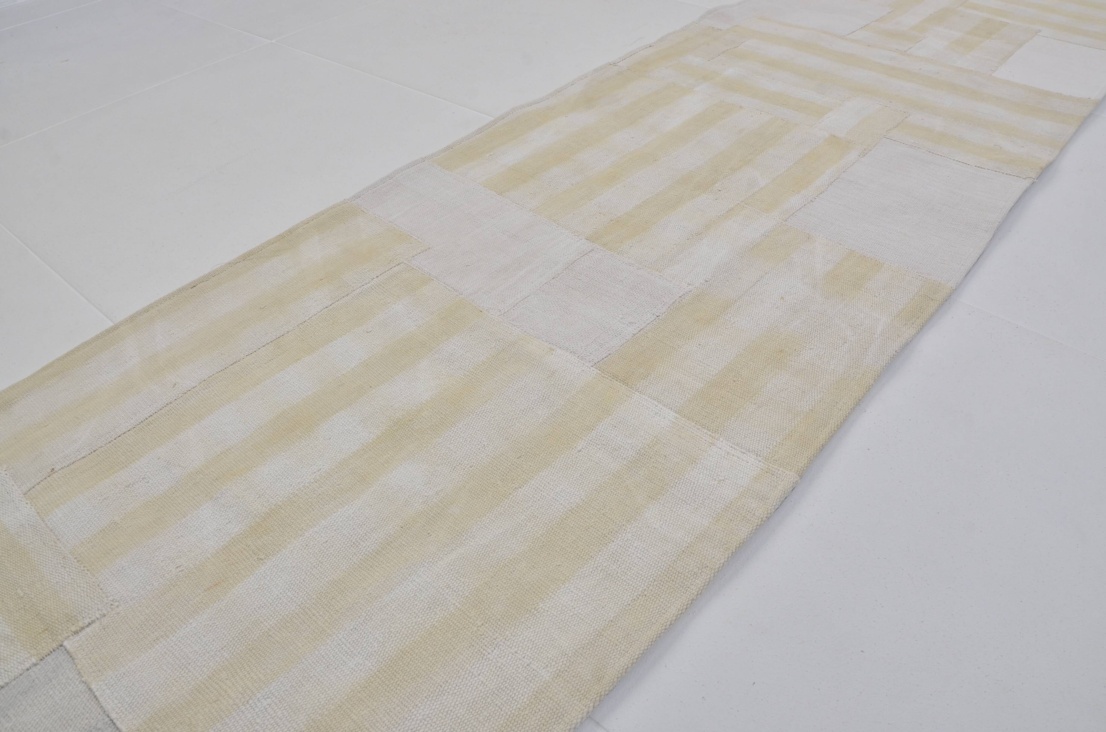 Oushak Neutral Vintage Kilim Runner sku 3849