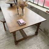 XXL solid oak table 3m2