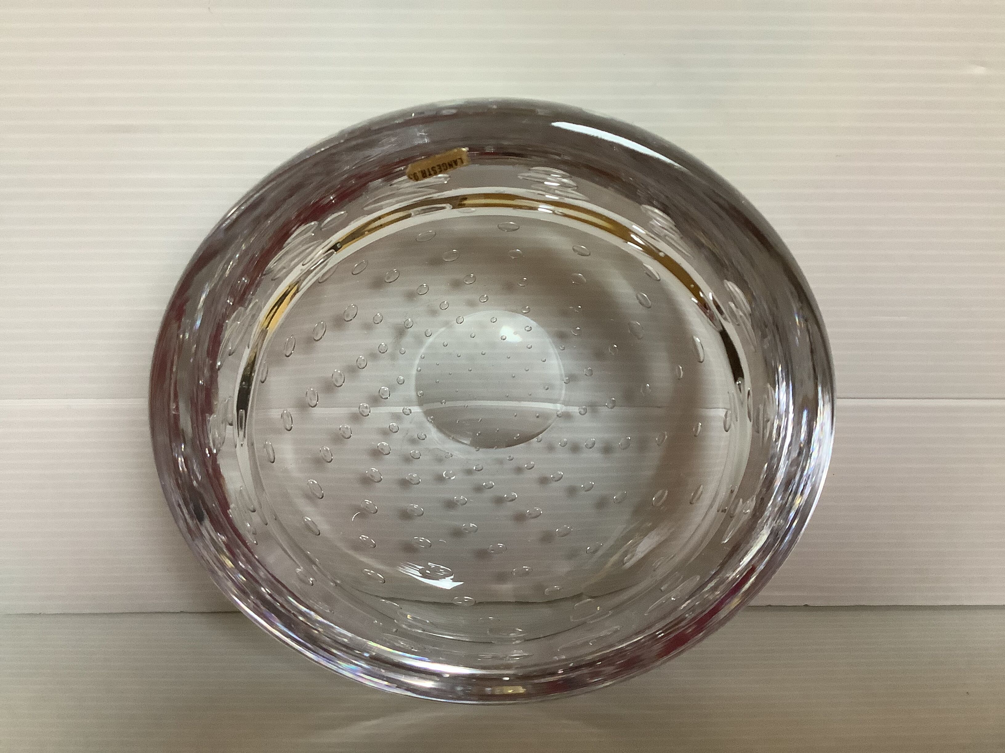 Empty pocket bubbles Murano