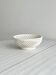 Antique twisted white porcelain basket