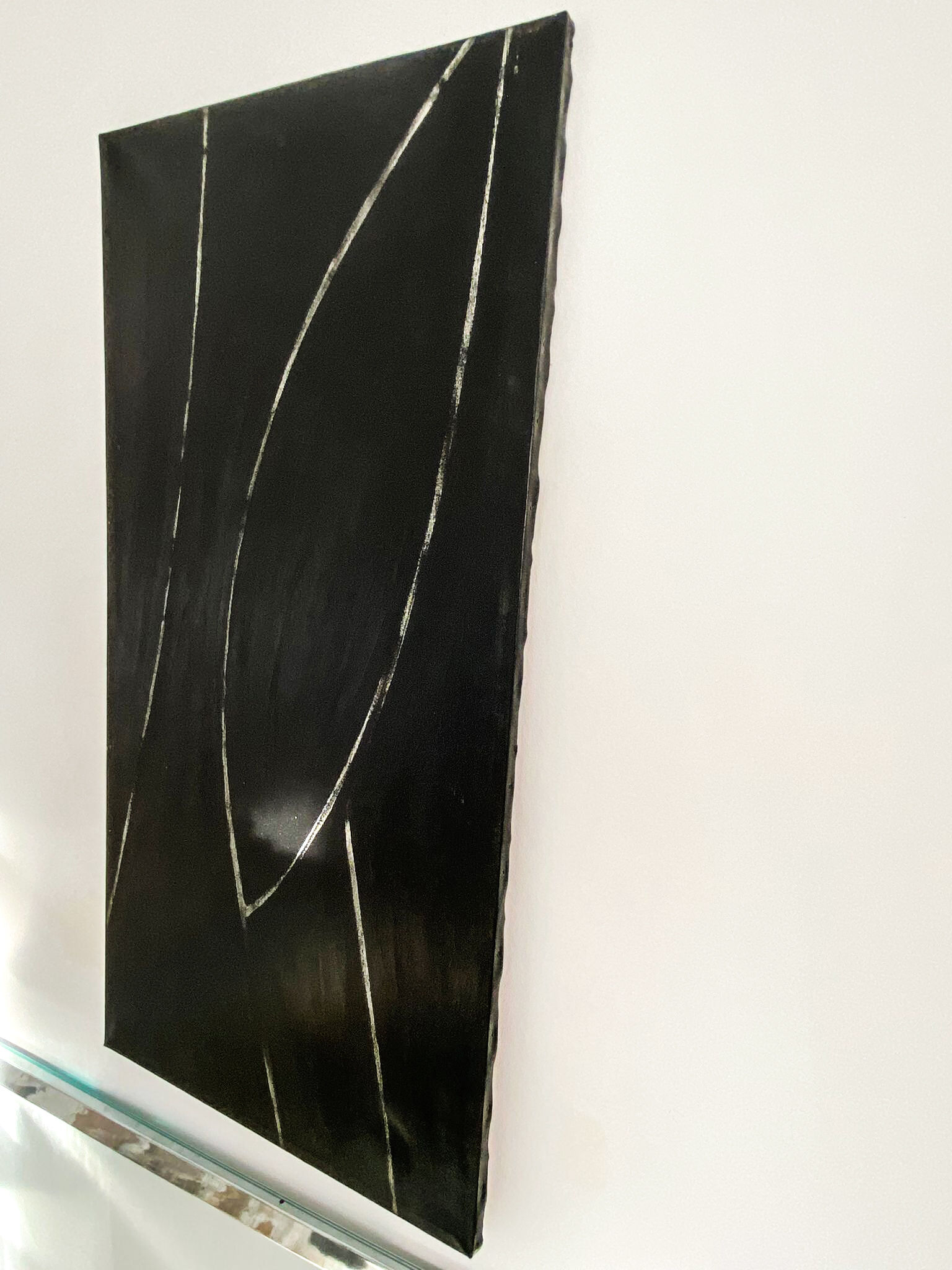 Oil on canvas by Marco Gradi, Italy 1980s