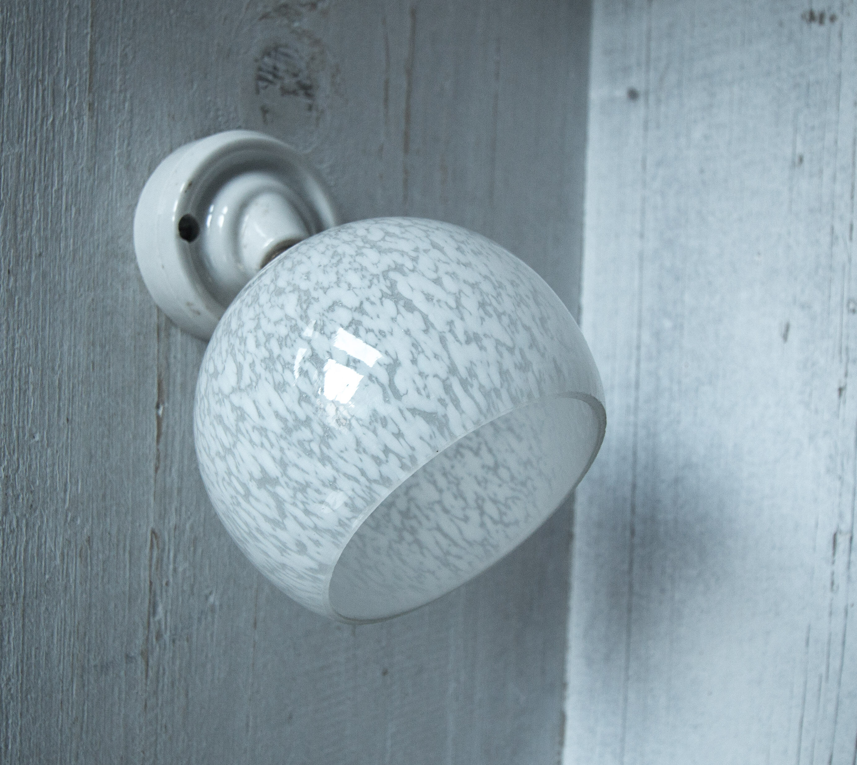 Opaline wall light 1930