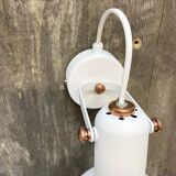 White wall lamp, 1970s.